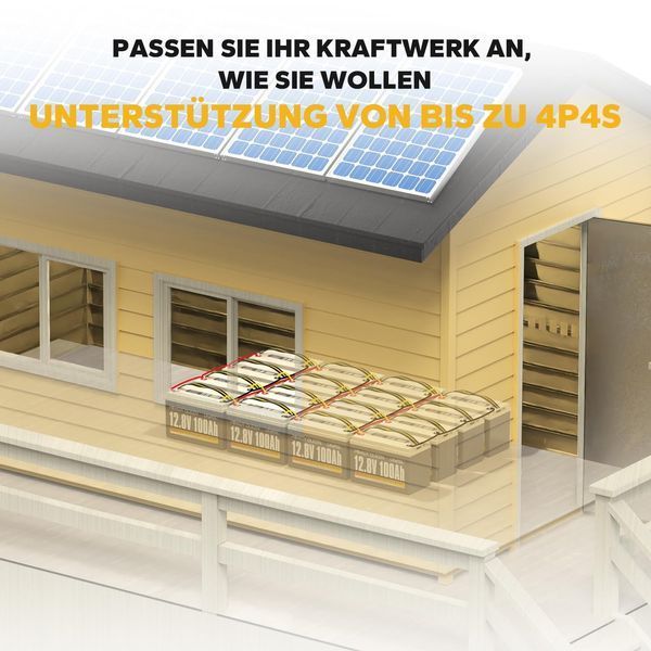 Аккумулятор LifePo4 100Ач 12,8V BMS PowerQueen (Германия) 2250787443 фото