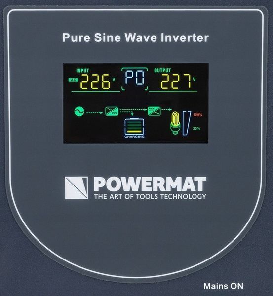 ДБЖ Powermat 500ВА 400Вт чиста синусоїда (Польща) 1987196995 фото