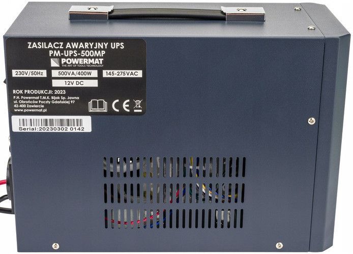 ДБЖ Powermat 500ВА 400Вт чиста синусоїда (Польща) 1987196995 фото