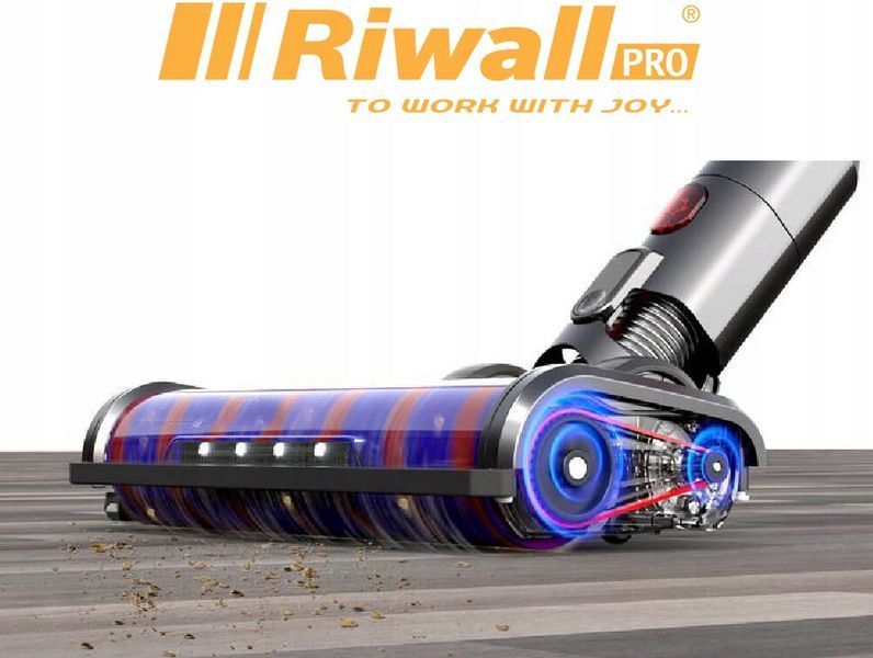 Вертикальный пылесос беспроводной Riwall Pro Carpetto Royal (Чехия) 2031788758 фото