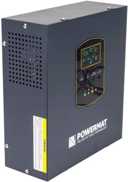 ДБЖ Powermat 1000ВА 800Вт чиста синусоїда (Польща) 1987228522 фото
