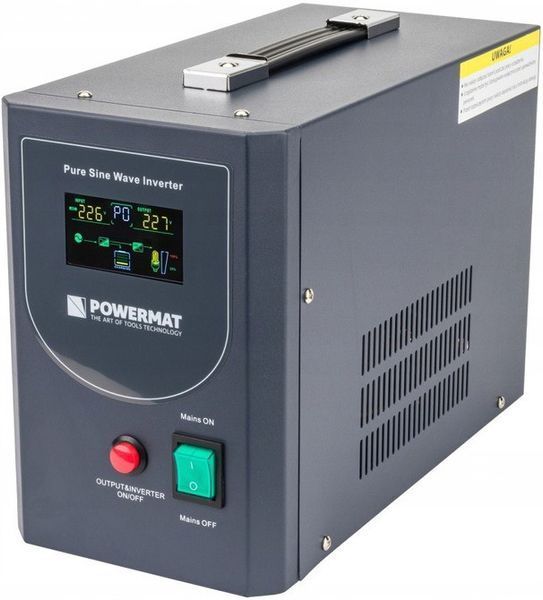 ДБЖ Powermat 1500ВА 1200Вт чиста синусоїда (Польща) 1987234206 фото
