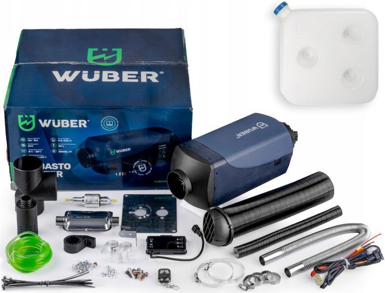 Автономний дизельний нагрівач 5 кВт Wuber (Польща) 2365421021 фото