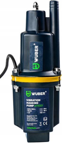 Дренажний насос для чистої води Wuber 460Вт 1080л/год (Польща) 2241636249 фото