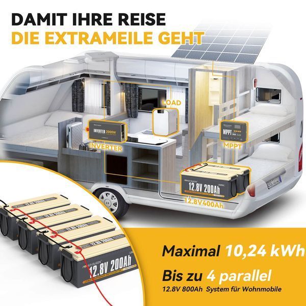 Аккумулятор LifePo4 200Ач 12,8V BMS PowerQueen (Германия) 2266221572 фото