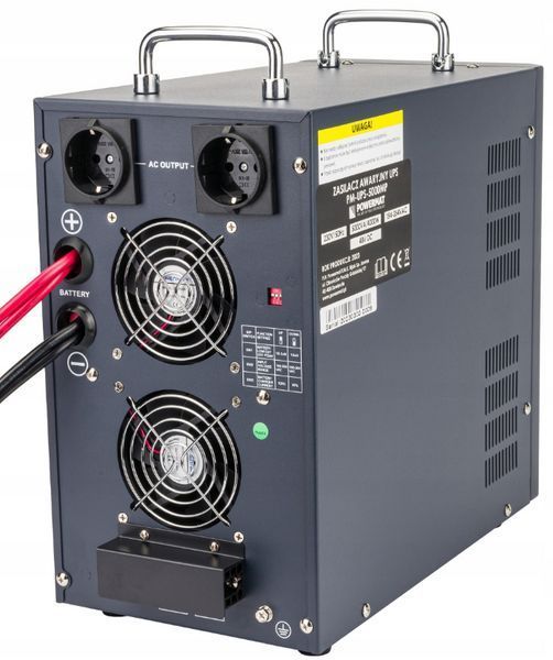 ИБП Powermat 5000ВА 4000Вт чистая синусоида + аккумулятор AGM 100Ah (Польша) 1999828514 фото