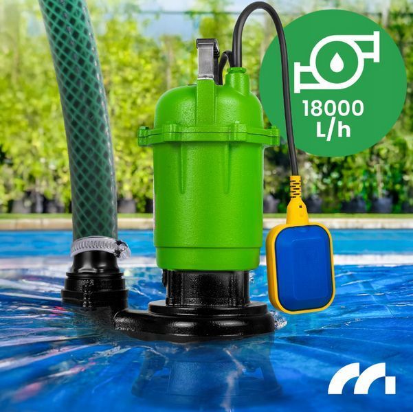 Дренажний насос для брудної води 570Вт 18000л/год MalTec (Польща) 2620686895 фото