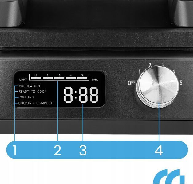 Вафельниця MalTec WM2200W (Польща) 2422539280 фото