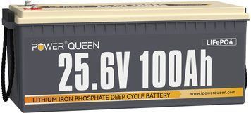 Акумулятор LifePo4 100А&middot;год 25,6V BMS PowerQueen (Німеччина) 2266685164 фото