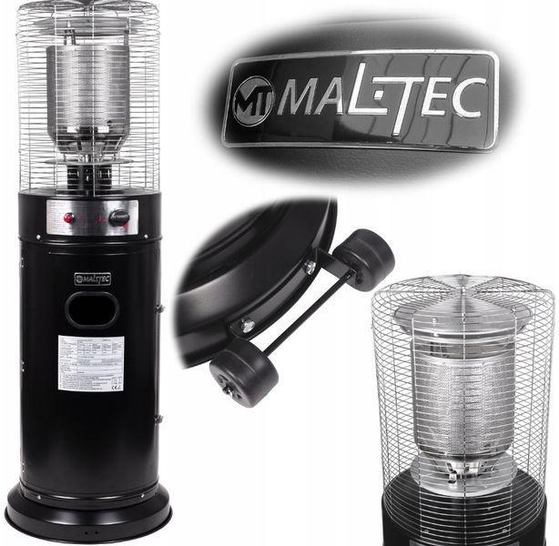 Вуличний газовий нагрівач MalTec 136см 14кВт (Польща) 2039106913 фото