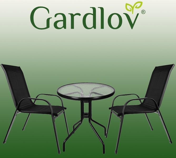 Комплект садовой мебели Iso Trade черный 3эл. (Польша) 2149619333 фото