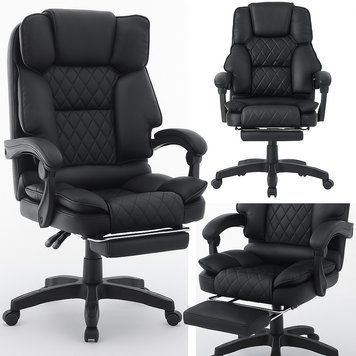 Крісло офісне Diego Comfort Pro чорне 2758763421 фото