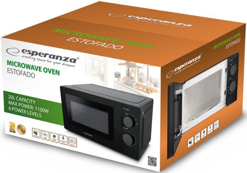 Микроволновая печь Esperanza Estofado EKO011K (Польша) 2073886936 фото
