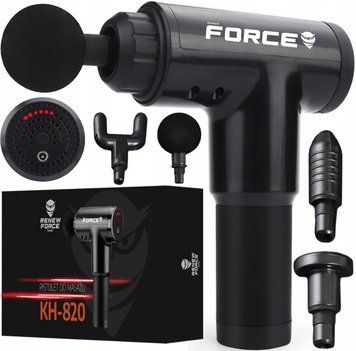 Перкусійний масажер RENEW FORCE KH820 (Польща) 1910473139 фото