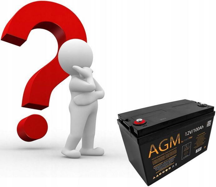 Аккумулятор AGM 12В 100Ач (Польша) 2020718246 фото